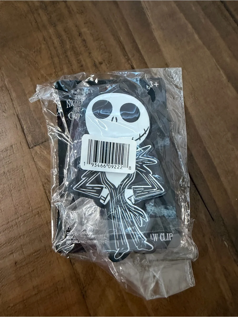 Disney The Nightmare Before Christmas Jack Skellington claw clip new